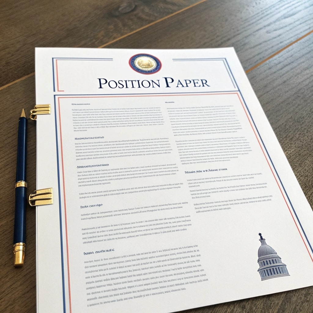 writing a position paper